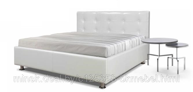 Кровать Софи 1400 белая с подъемным механизмом - МебельПарк
