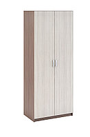 Шкаф 2-ух створчатый с перегородкой Бася ШК-553 (ясень шимо) - Сурская мебель