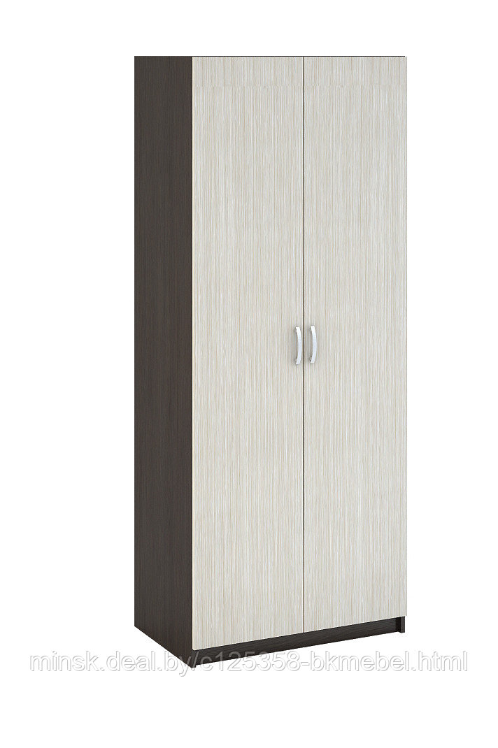 Шкаф 2-ух створчатый платяной Бася ШК-552 (дуб белфорд) - Сурская мебель