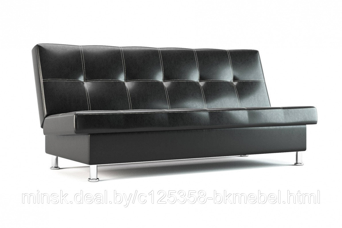 Офисный диван Бомонд черный - фото 1 - id-p118983762