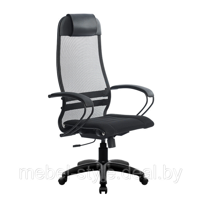 Кресла METTA SU- комплект 0 для комфортной работы и жизни, стул SU комплект -0 PL ткань сетка