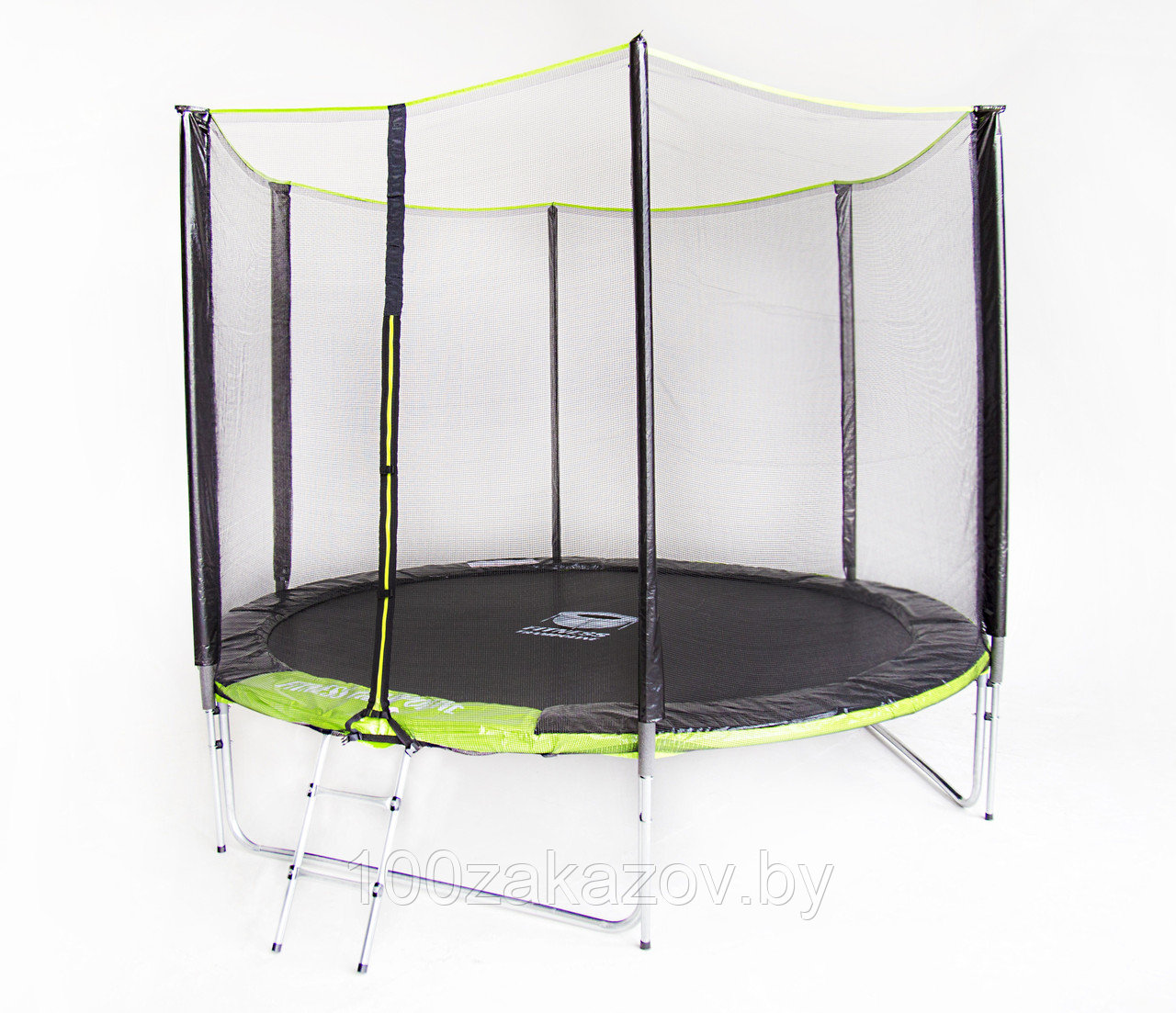 Батут Fitness Trampoline GREEN 8 FT Extreme - фото 1 - id-p119004143