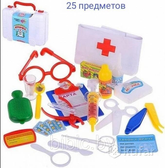 Детская аптечка на 25 предметов в удобном кейсе