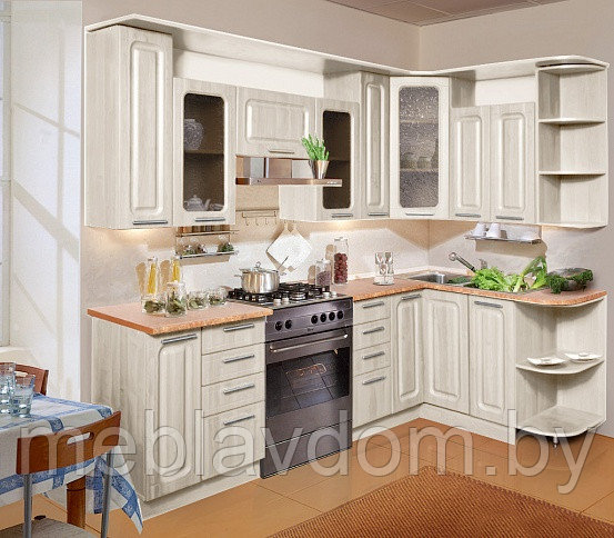 Угловая кухня Виола МДФ глянец - фото 6 - id-p119005915
