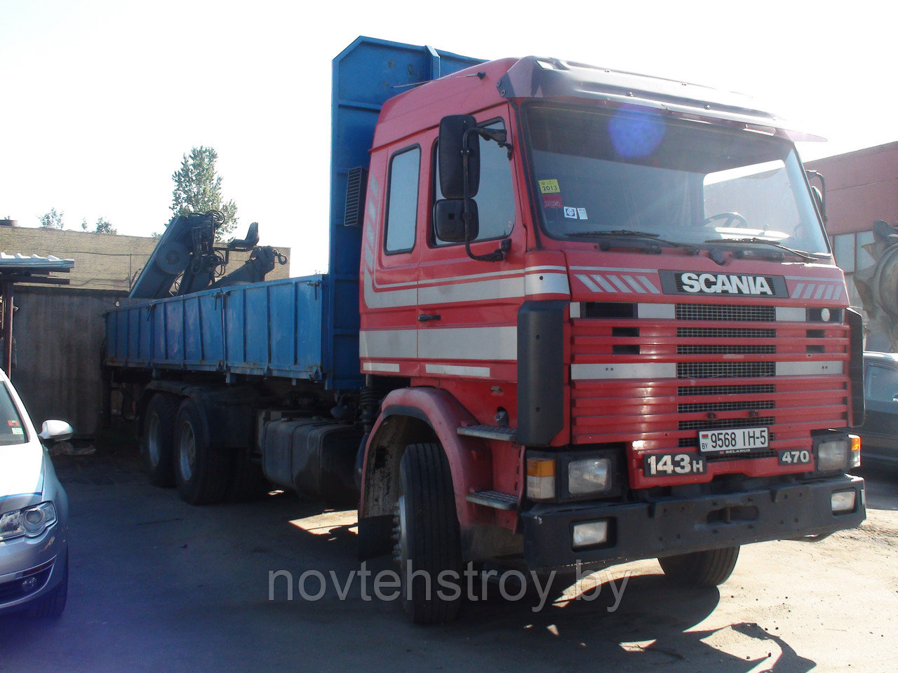 Гидроманипулятор в аренду Scania 143H - фото 1 - id-p36581353