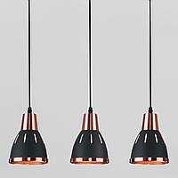 Подвесной светильник в стиле лофт 50173/3 черный Nort