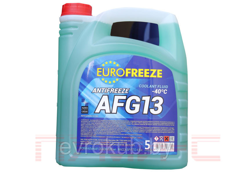 Антифриз Eurofreeze AFG13 (5,10кг) - фото 1 - id-p119008652