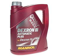 Масло трансмиссионное MANNOL Automatik Plus ATF Dexron III (20л)