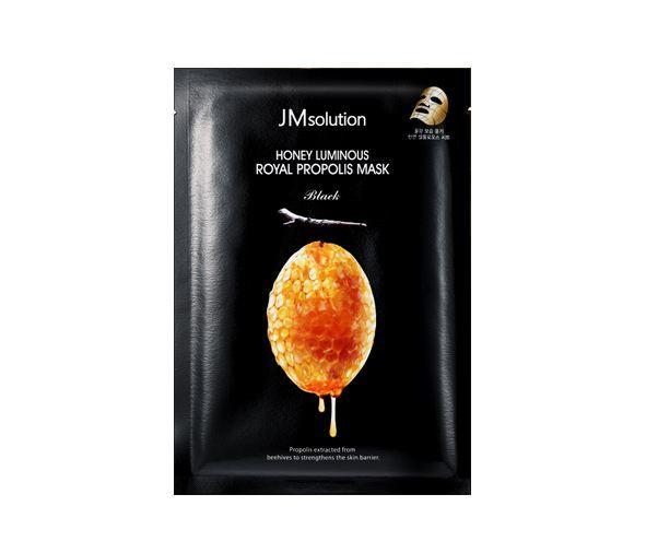 Восстанавливающая тканевая маска с прополисом и маточным молочком JMsolution Honey Luminous Royal Propolis