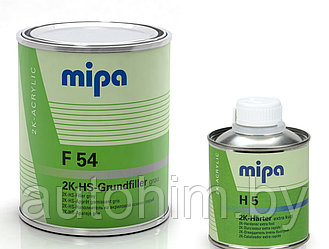Mipa Грунт выравниватель 2К HS F54 комплект 1,25л