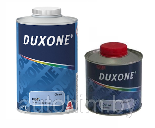 Суперпрочный лак DX49 Duxone 2К HS (1л + 0,5 л отв. DX20) - фото 1 - id-p119021100
