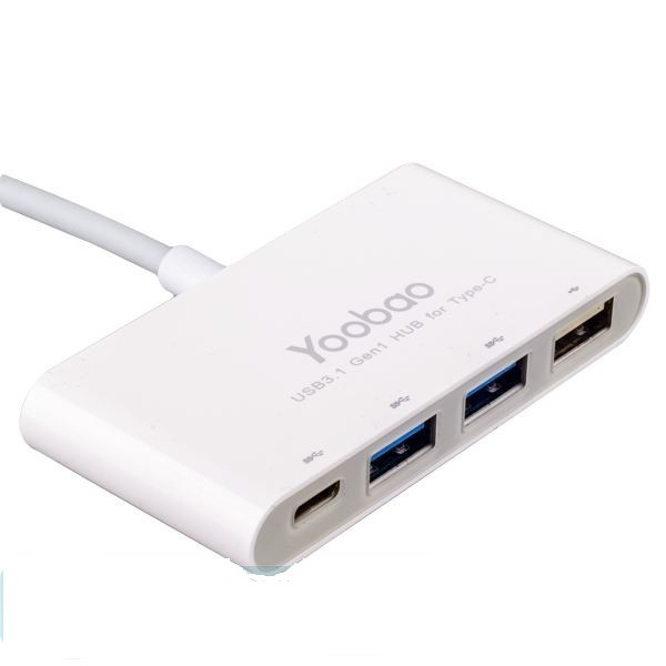 USB разветвитель Yoobao YB-H1C3A/C 3.1 GEN - фото 1 - id-p119029097