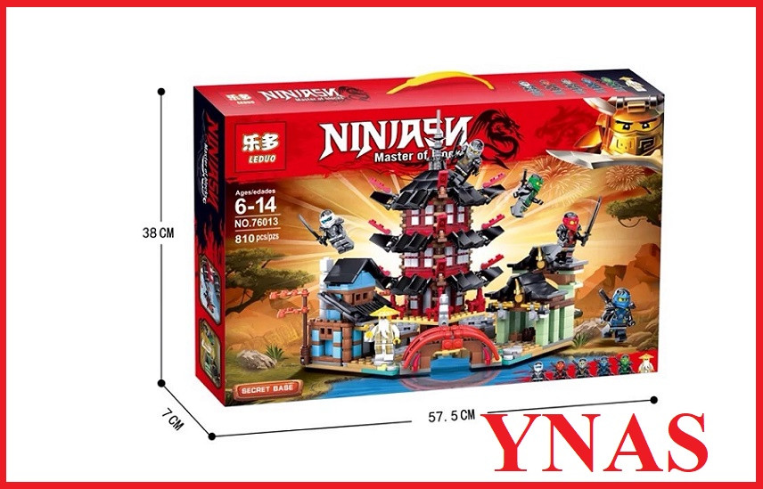 Детский конструктор Ninjago Ниндзяго арт. 76013 замок дракона, аналог лего Lego Ninjago Ниндзяго ниндзя го - фото 2 - id-p119034745