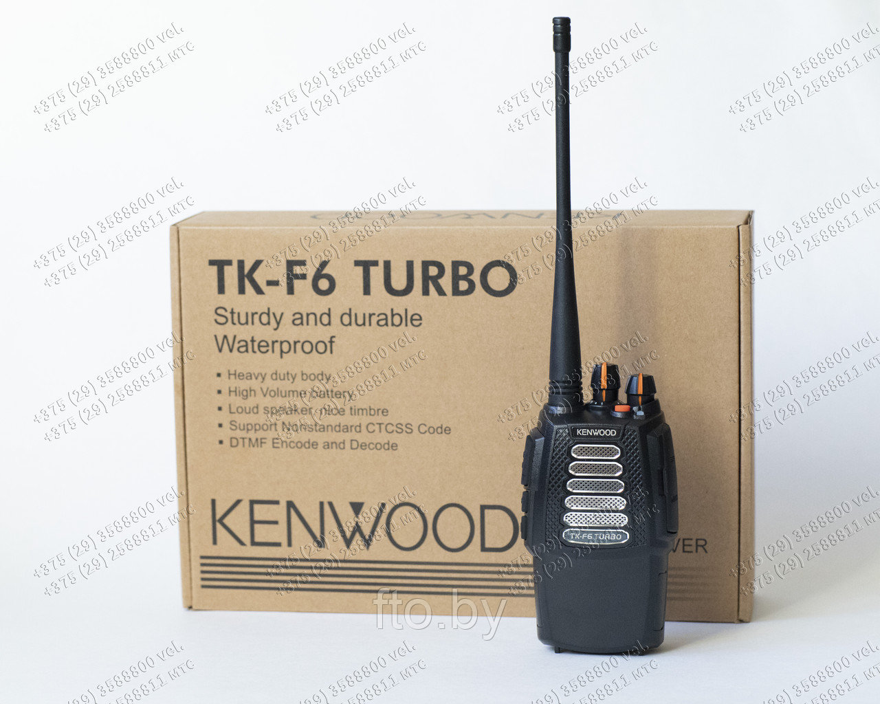 Рация Kenwood TK-F6 Turbo (9w) 3000mAh радиостанция  портативная