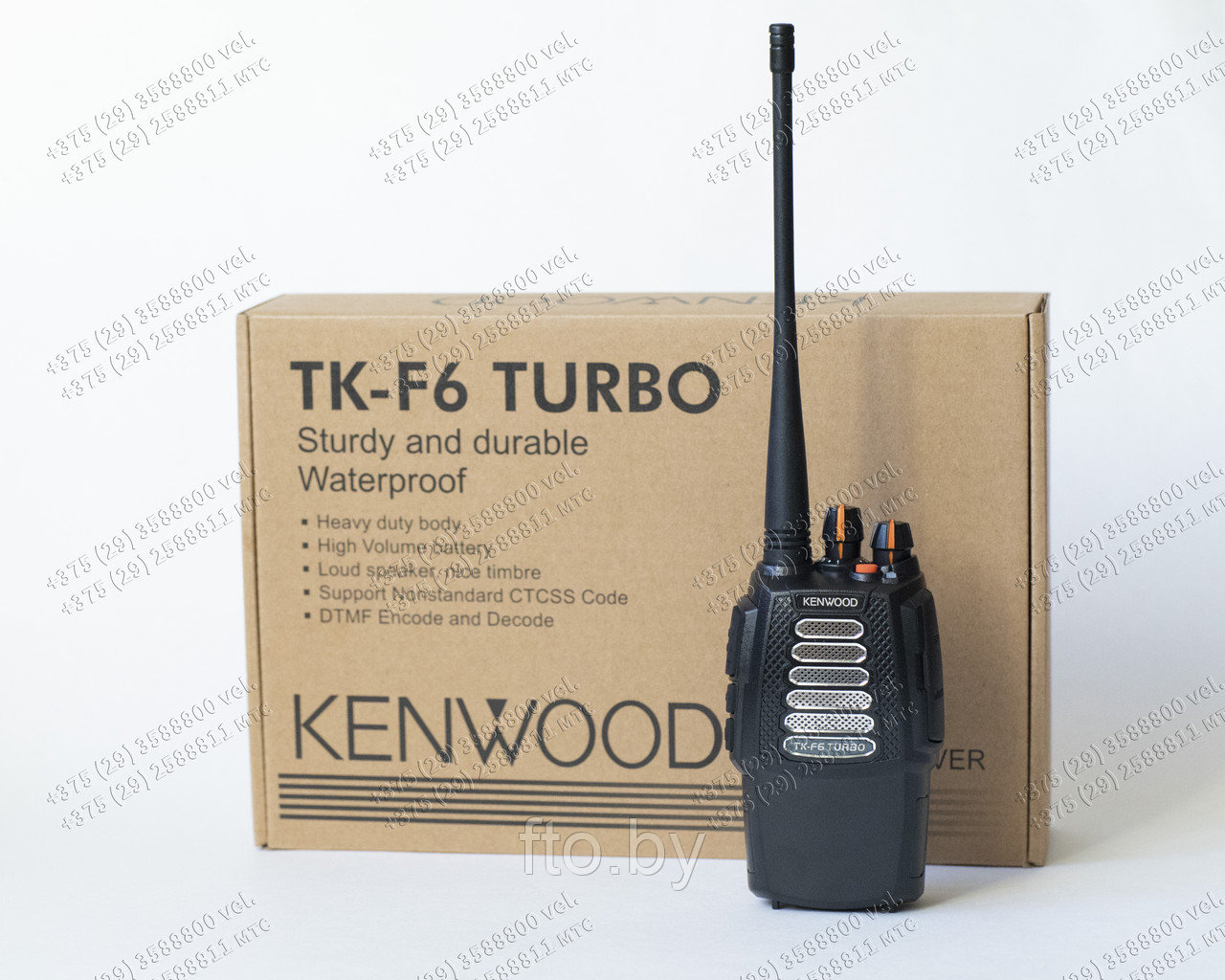 Рация Kenwood TK-F6 Turbo (9w) 3000mAh радиостанция портативная - фото 1 - id-p119032805