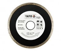 Круг алмазный 125x22,2мм (сплошной) "Yato" YT-6013