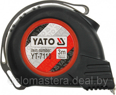 Рулетка с магнитом 5мх25мм (бытовая) "Yato" YT-7111