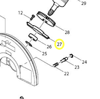 Фиксатор подшипника 94 LS1013 MAKITA 285686-3