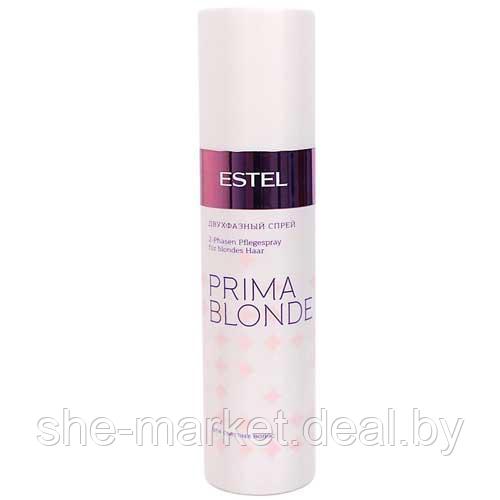 Двухфазный спрей для светлых волос PRIMA BLONDE, 200мл (Estel, Эстель) - фото 1 - id-p119036750