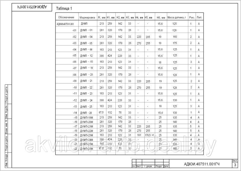 ДУМП-21МИ Датчик указателя уровня топлива - фото 4 - id-p58868086