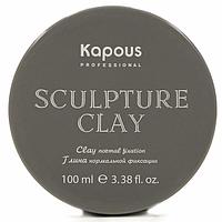 Глина для укладки волос нормальной фиксации Sculpture Clay, 100мл. (Капус, Kapous)