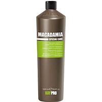 Восстанавливающий шампунь с маслом макадамии для ломких волос Macadamia Special Care, 1000мл (KayPro)