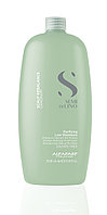 Шампунь деликатный очищающий Semi Di Lino Scalp Rebalance Dandruff Purifying Low Shampoo, 1л (Alfaparf Milano)