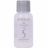 Гель восстанавливающий для волос Шелковая терапия Silk Therapy LITE, 15мл (Biosilk)