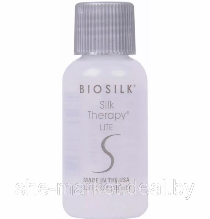 Гель восстанавливающий для волос Шелковая терапия Silk Therapy LITE, 15мл (Biosilk) - фото 1 - id-p119032522