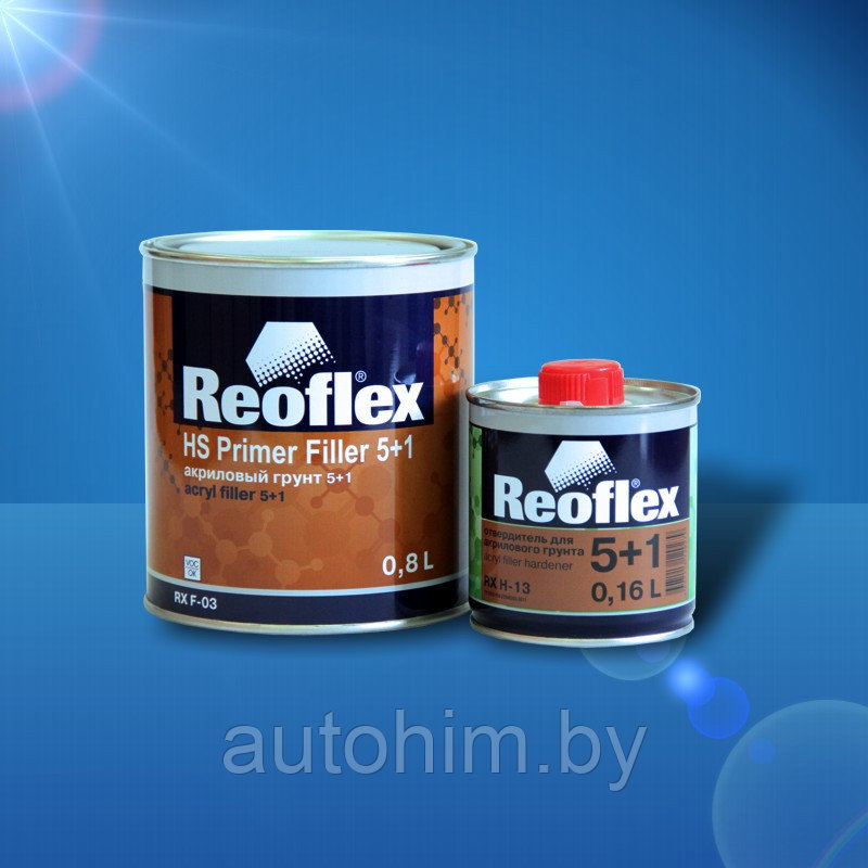 Reoflex 2К Акриловый грунт 5+1, 1л