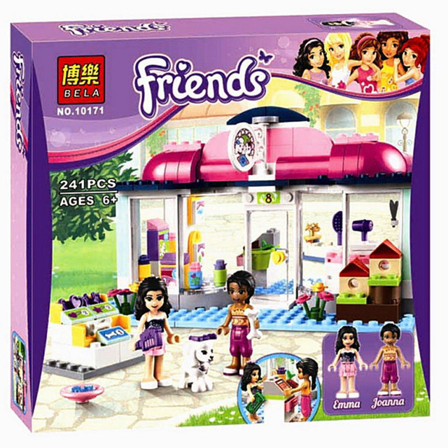 Конструктор Bela Friends 10171 Спа-салон для питомцев (аналог Lego Friends 41007) 241 деталь