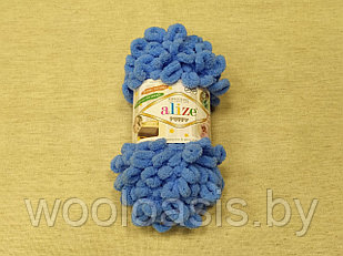 Пряжа Alize Puffy, Ализе Пуффи, турецкая, плюшевая, 100% микрополиэстер, для ручного вязания (Цвет 289)