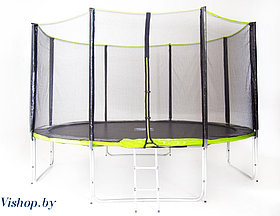 Батут Fitness Trampoline GREEN 12 FT Extreme