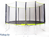 Батут Fitness Trampoline GREEN 14 FT Extreme