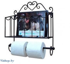 Настенный держатель туалетной бумаги и газет Н1 - фото 1 - id-p119043182