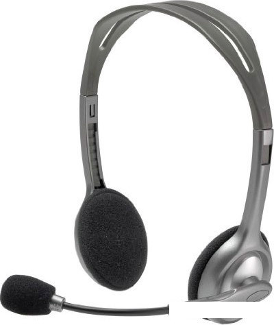 Наушники с микрофоном Logitech Stereo Headset H110 - фото 1 - id-p117154825