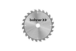 Диск пильный по дереву Bohrer Мастер 125x36x22,2x1,6 мм (оптимальный рез)