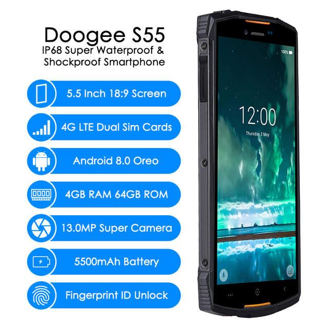 Смартфон Doogee S55 - фото 4 - id-p119052286