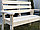 Скамейка деревянная садовая для дачи, фото 6