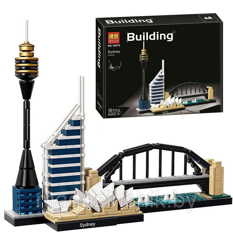 Конструктор Сидней Bela 10676 Архитектура, 444 дет. аналог LEGO Architecture 21032