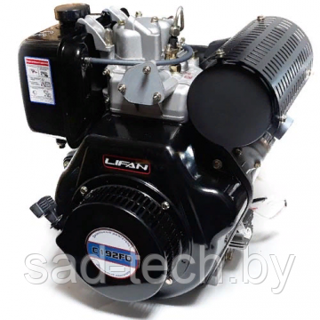 Двигатель дизельный Lifan C192F-D(15лс,шпонка 25мм) 6А - фото 1 - id-p118667369