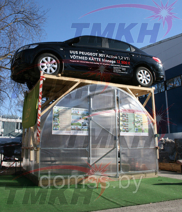 Теплица СЛАВА-АГРО (технология Митлайдера) длинна 8метров - фото 4 - id-p7334184