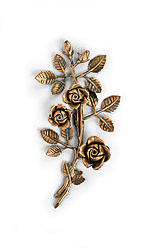 Ветка розы 35×20 см в наличии Real Votiva Италия