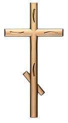 Крест православный бронзовый 40×20 см в наличии