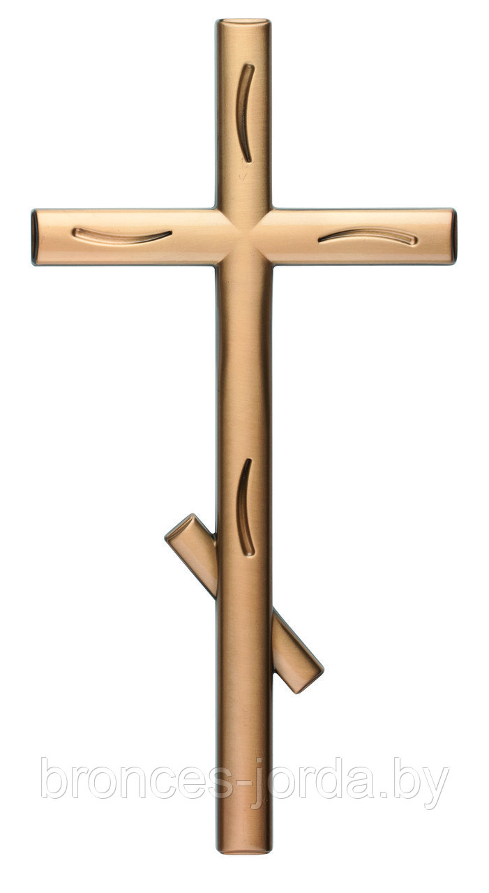 Крест православный бронзовый 40×20 см в наличии - фото 1 - id-p112987452