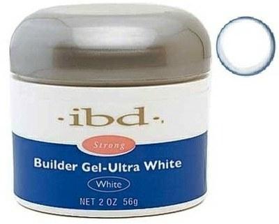 Гель IBD для наращивания ногтей 56 гр., белый. (White) - фото 1 - id-p119066535