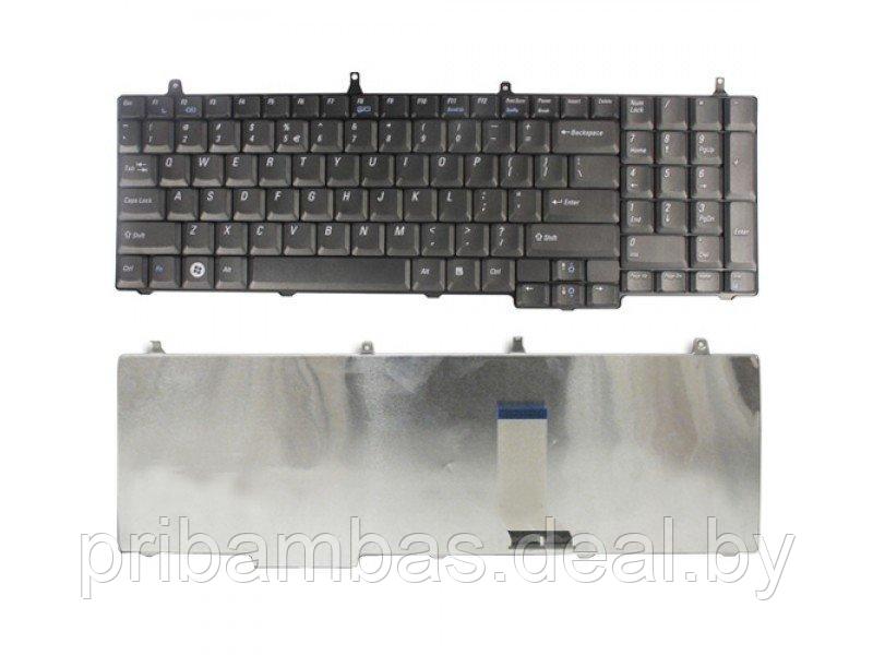 Клавиатура для ноутбука Dell Vostro 1710 1720 RU чёрная. Совместимые PN: PP36X, 0PP36X, J485C, 0J48 - фото 1 - id-p192220