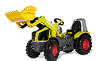 Детский педальный трактор Rolly Toys rollyX-Trac Premium Claas Axion 950