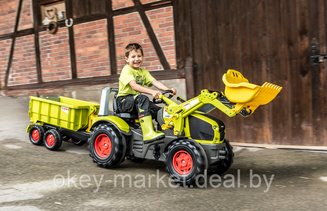 Детский педальный трактор Rolly Toys rollyX-Trac Premium Claas Axion 950 - фото 4 - id-p119071923