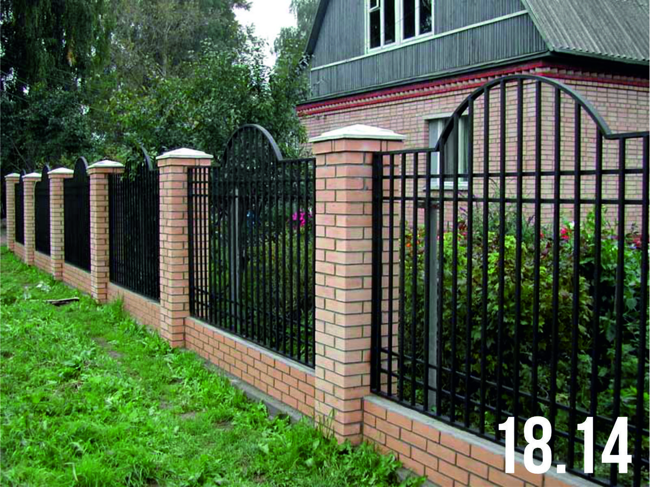 Красивые заборы для дачи